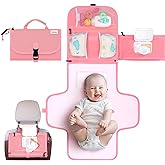 Kopi Baby Portable Diaper Changing Pad - Baby Changing Pad & Diaper Changer Travel Bag, Baby Changing Mat, Portable Changing 
