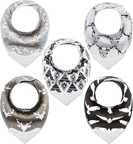 bib with teething corner