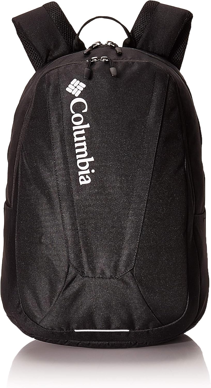 Columbia Unisex Tamolitch II Daypack Laptop School Student Backpack (Black/black/white)