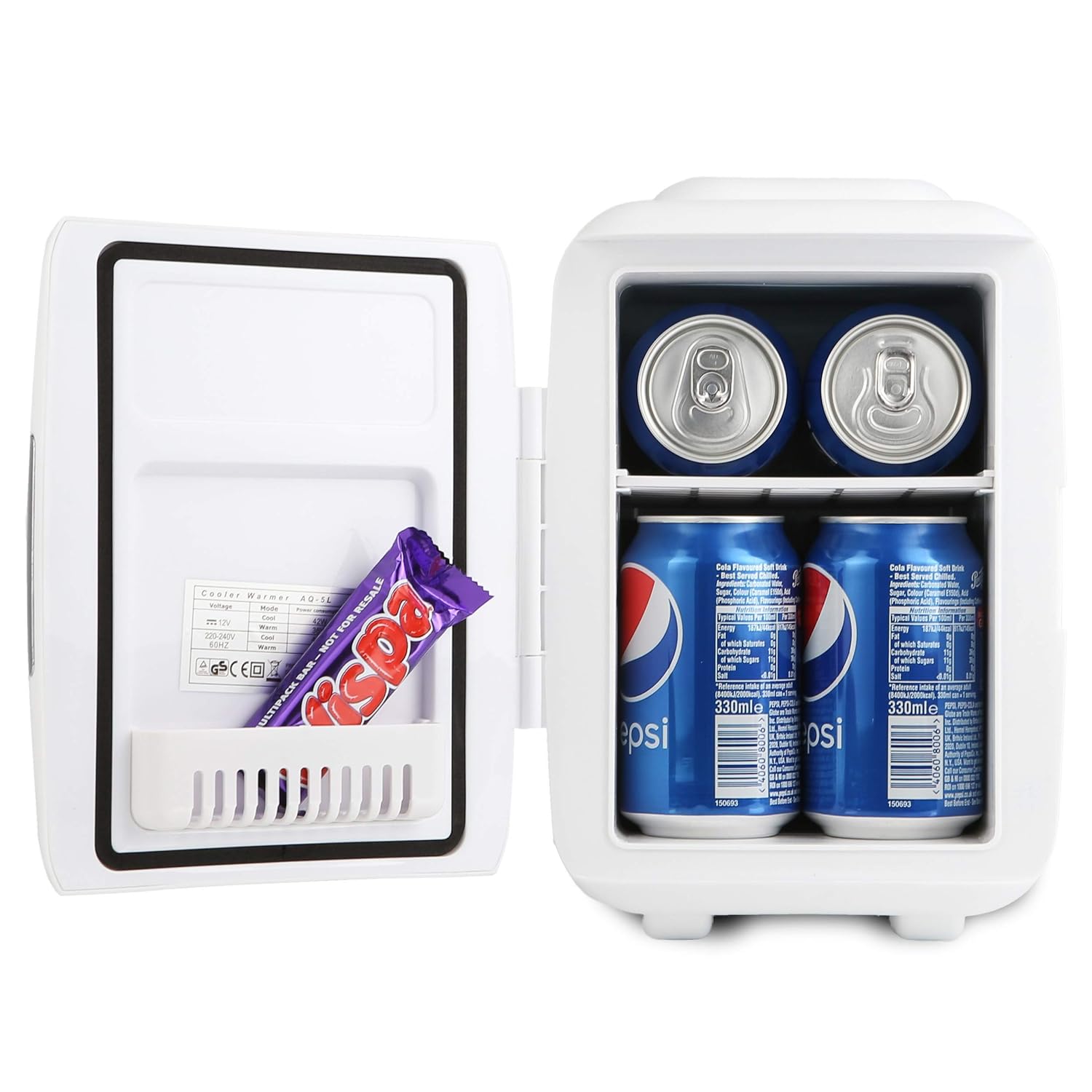 NETTA Mini Fridge 5L Beer Drinks Portable Small Fridge For Bedroom