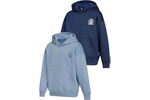 Volcom Boys Hoodies 2 Pack Boys Sweatshirts Premium Comfy Cotton Hoodies Size 8-20