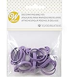 Wilton Icing Bag Ties, 12-Count - Rubber Icing Bag Ties