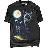 BABATEES French Bulldog Dog Mom & Frenchie Dad Tshirt - for Men & Women Frenchies Pet Owners