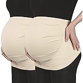 VOCOSTE 2 Pcs Maternity Belly Band, Belly Bands for Pregnant Women, Pregnancy Support Belly Belt Bands for Pregnancy and Postpartum