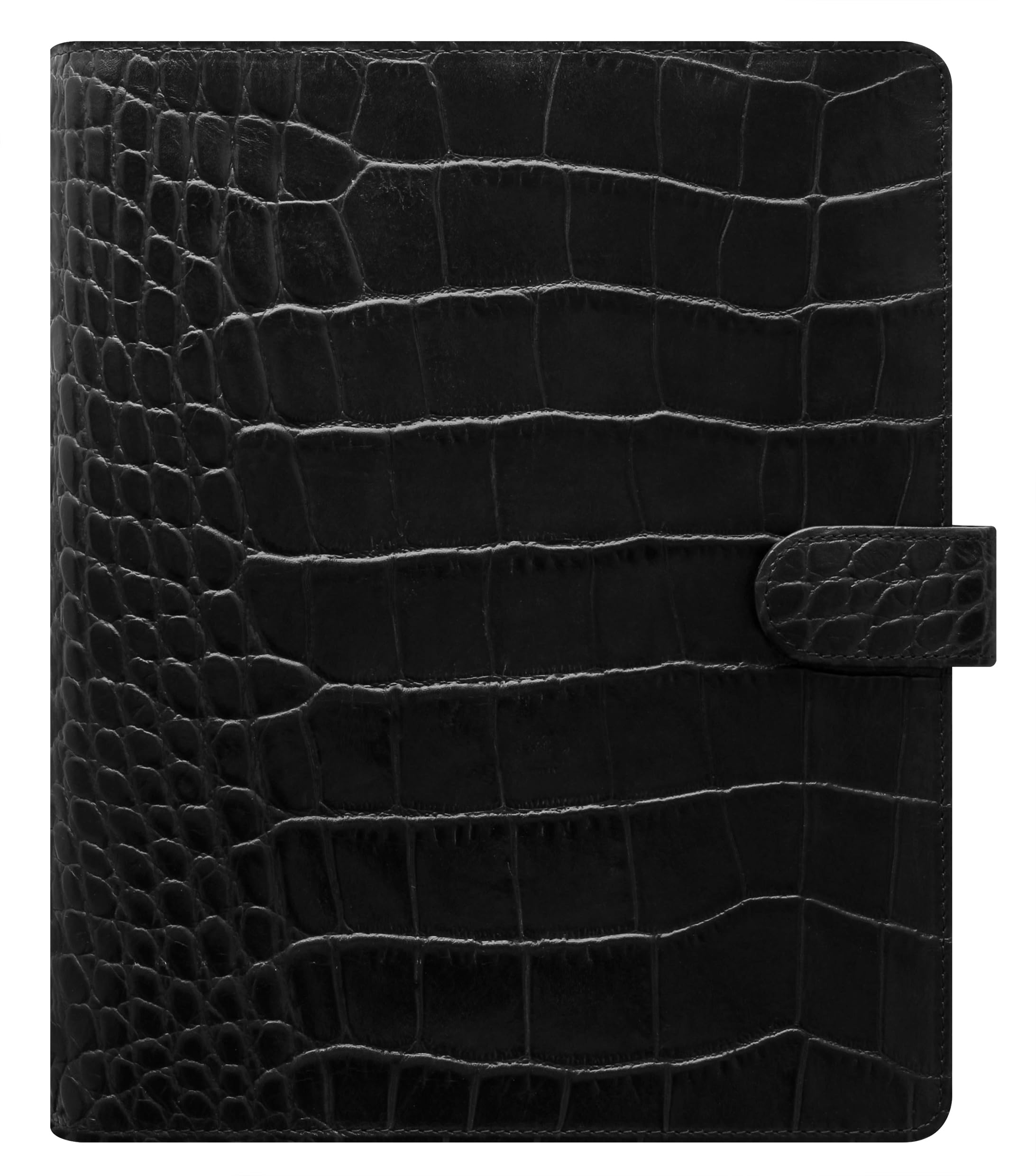 Filofax A5 Classic Croc organiser - Ebony — image 1