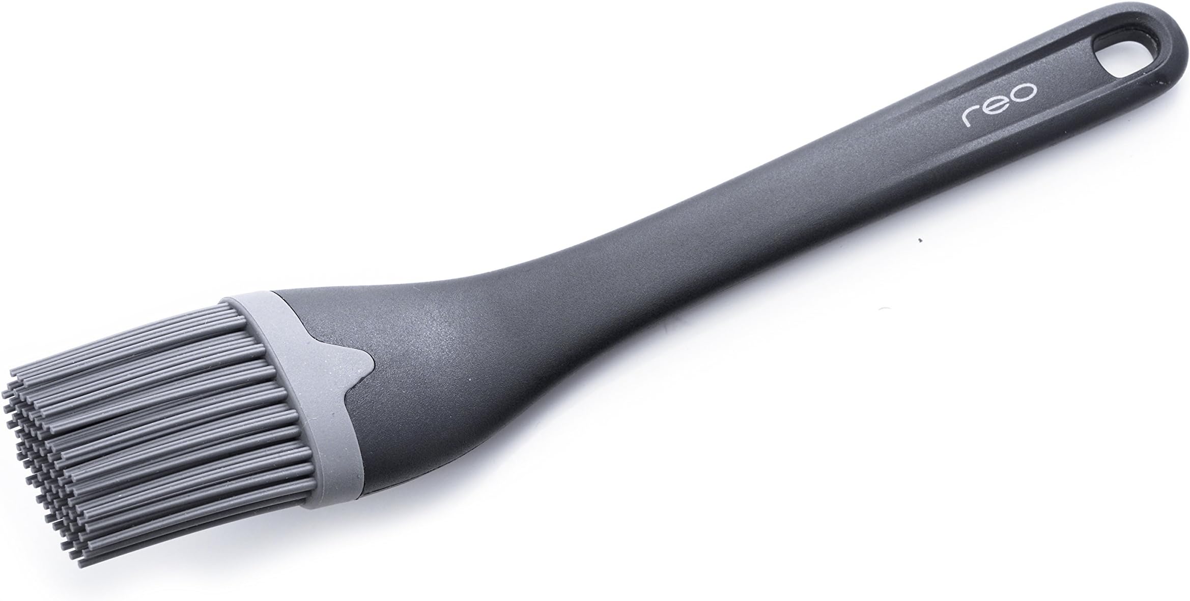 Reo Silicone Basting and Pastry Brush - Baster for BBQ Grilling, Cooking, Baking, Glazing - Kitchen and Grill Food Mop for Meat, Oil, Butter, Marinade, Sauce, Waffle, Egg Wash, Barbecue, Brisket
