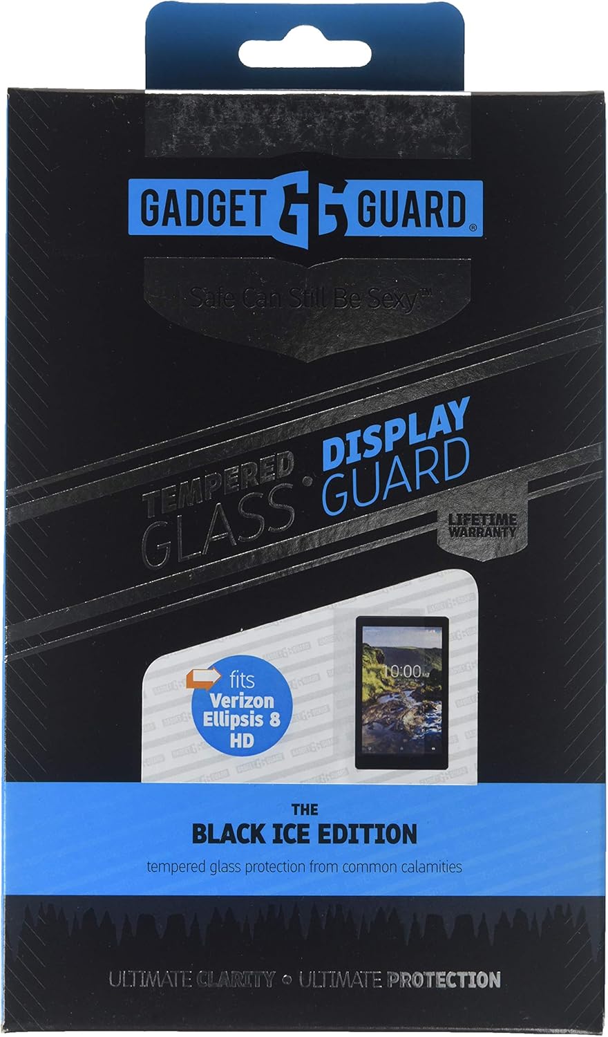 Gadget Guard Black Ice Edition Tempered Glass Screen Guard