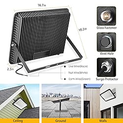 XYCN 2pack 400W LED Flood Lights