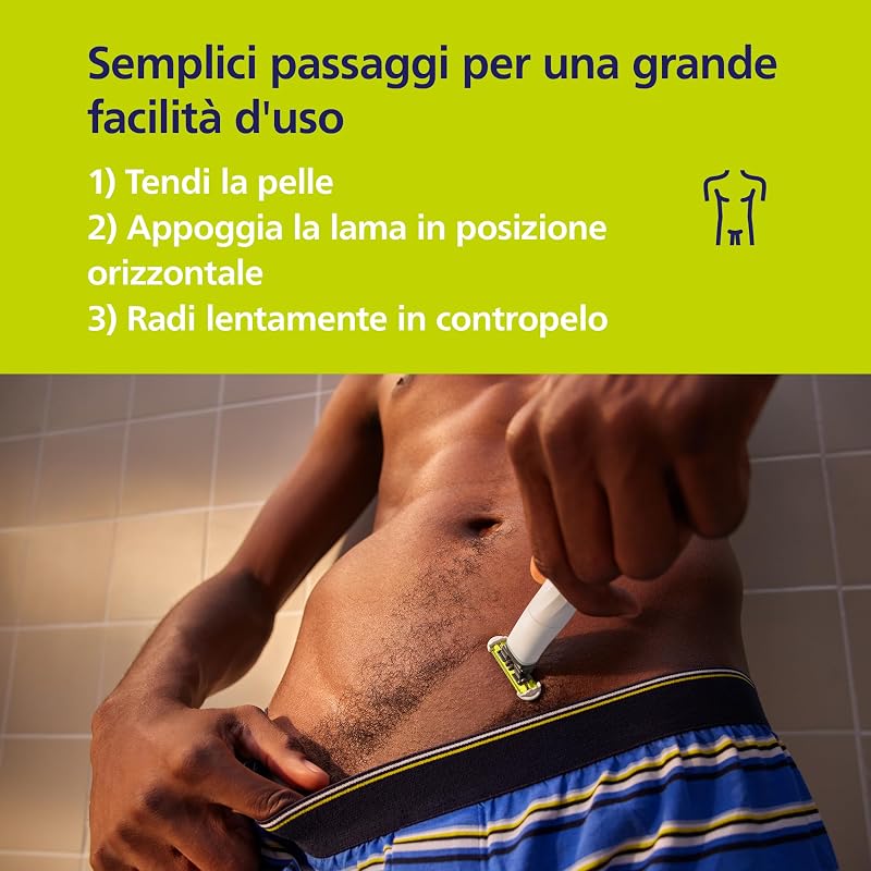 OneBlade Intimate - Rasatura e rifinitura con protezione extra per la pelle, Modello QP1930/30