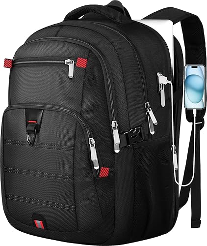 Large Backpack for Men, 50L Extra Large Backpack, Big Heavy Duty