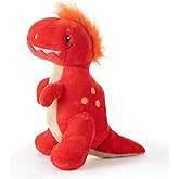 The Petting Zoo Allosaurus Dinosaur Stuffed Animal Plushie, Gift for Kids, Dinosaur Animals, Baby Dinosaur Plush Toy 11 inches