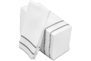 Paper Hand Towels for Bathroom, Linen-Feel Guest Towels, Formal Dinner, Anniversary, Napkins for Tables, Guestrooms, and Rest