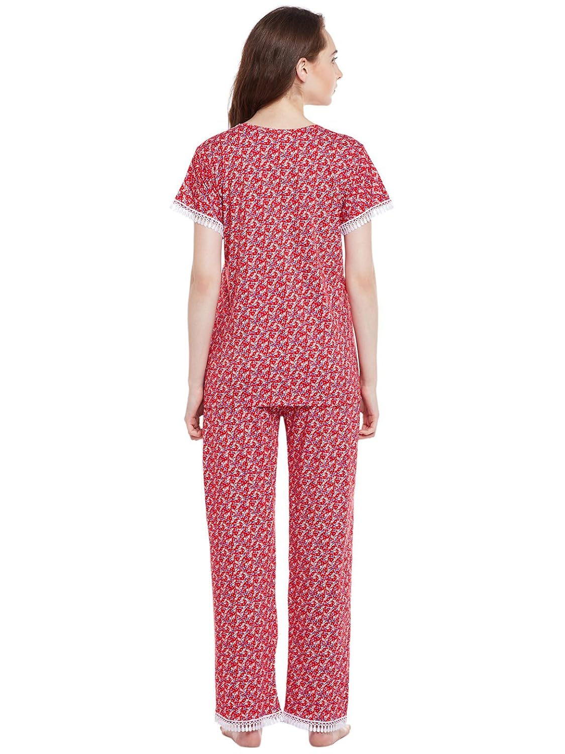 claura cotton printed lower and top (night suit set )