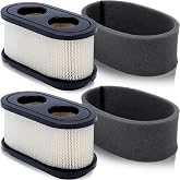 Hipa 136-7806 SS5000 Air Filter for Toro Timecutter 42 50 Inch Riding Mower | Replace 127-9252 Fits SW5000 SW4200 SS4250 74731 74726 74723 74741 74657 74661 74667 74675 74680 Lawn Mower 2 Pack