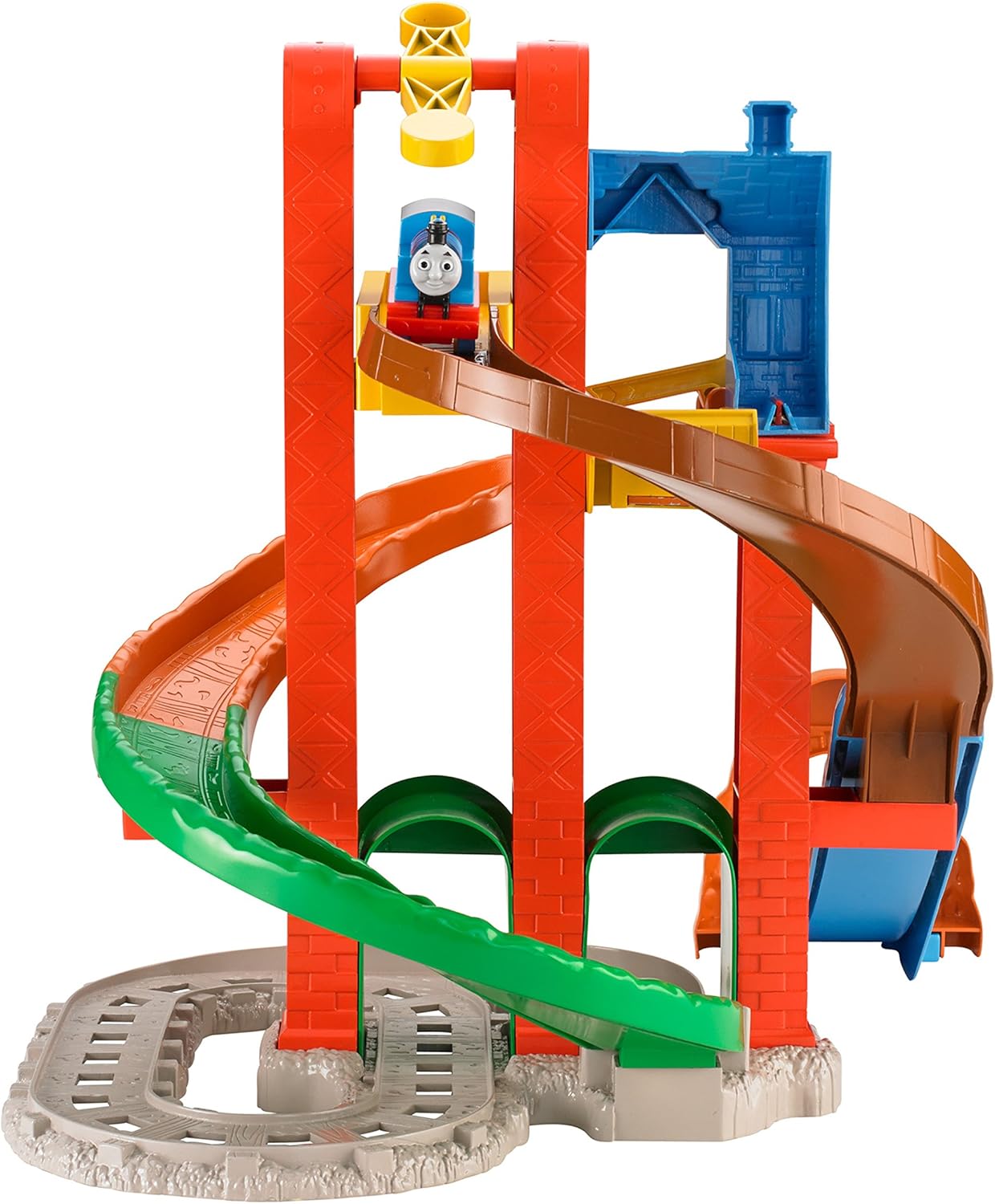 my first thomas and friends twisting tower tracks
