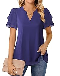 Blouses for Women Dressy Casual, Womens Tops Summer