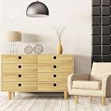 Eidoct Set of 4 Solid Wood Furniture Legs 10cm 4" Tapered with Pads M8 Screws view 4