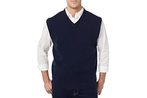 Amazon Essentials Men's Lambs Wool Sweater Vest (Previously Goodthreads)