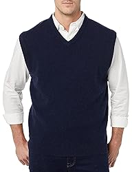 Amazon Essentials Men's Lambs Wool Sweater Vest