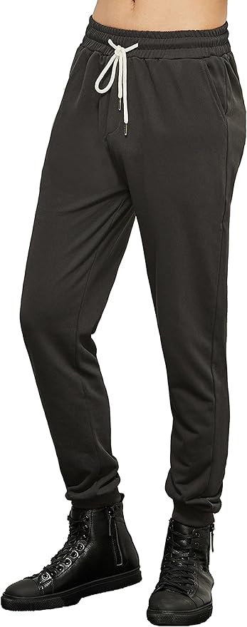 Amazon Enjoyable Storeメンズ ジョガーパンツ スキニーパンツ 9分丈 チノパン ストレッチ テーパード スリム シルエット ボトム ズボン 春 夏 秋 冬 カジュアル ブラック M L Xl ロングパンツ 通販