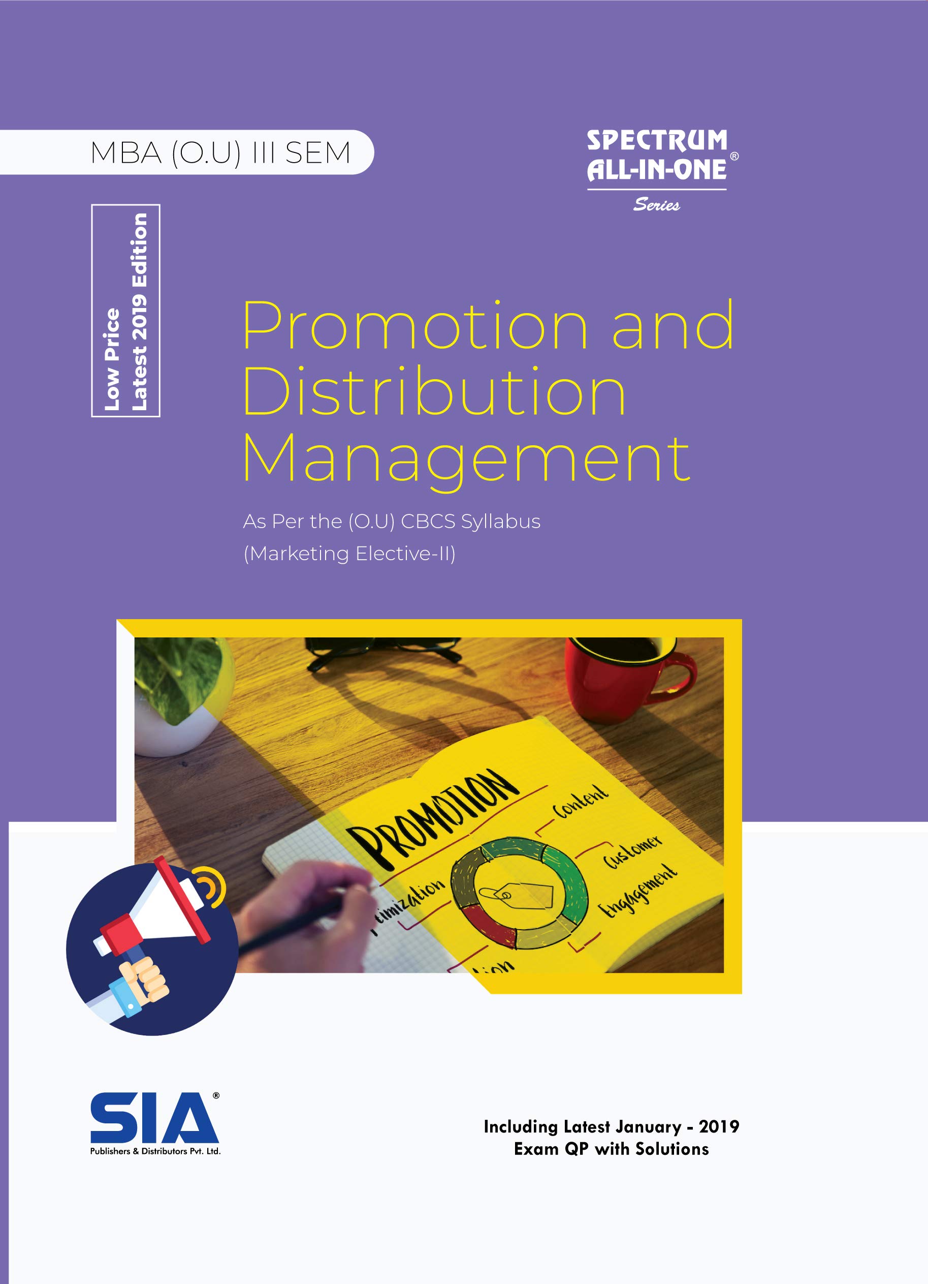 Amazon In Buy Promotion And Distribution Management Mba O U Iii Sem Marketing Elective Ii As Per The Cbcs Syllabus Low Price Latest 2019 Edition Book Online At Low Prices In India Promotion And Distribution