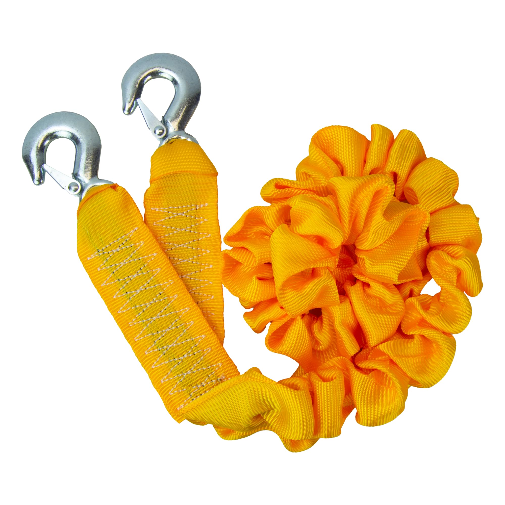 AA 4T Heavy Duty Tow Rope AA6226 – Yellow Strap-Style Towing Belt For Car Breakdowns Other Vehicles Up To 4 Tonnes