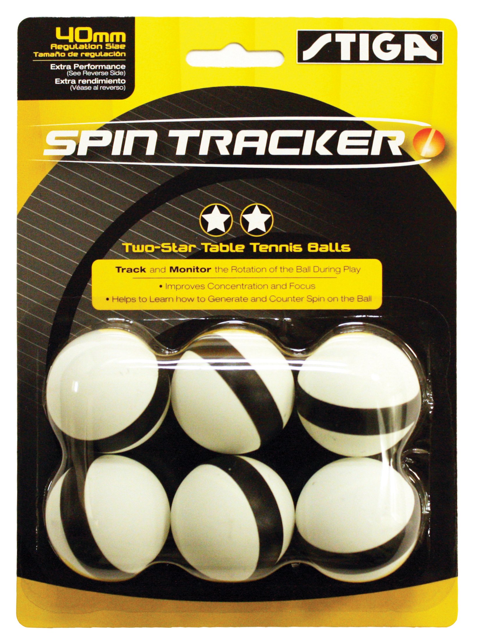 STIGA 2Star Spin Tracker Table Tennis Balls on Galleon Philippines
