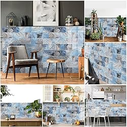 CECEKIS Peel and Stick Backsplash Tile, 32 PC Pack