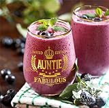 CROWNLY CRYSTAL Limited Edition Auntie Fabulous Glass Gift Crystal Wine Glass view 4
