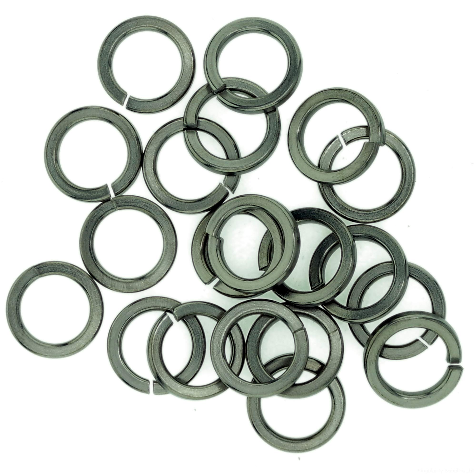 M4 (4mm) Square Spring Split Lock Washer - Stainless Steel (A2) (Pack of 20) โ image 1