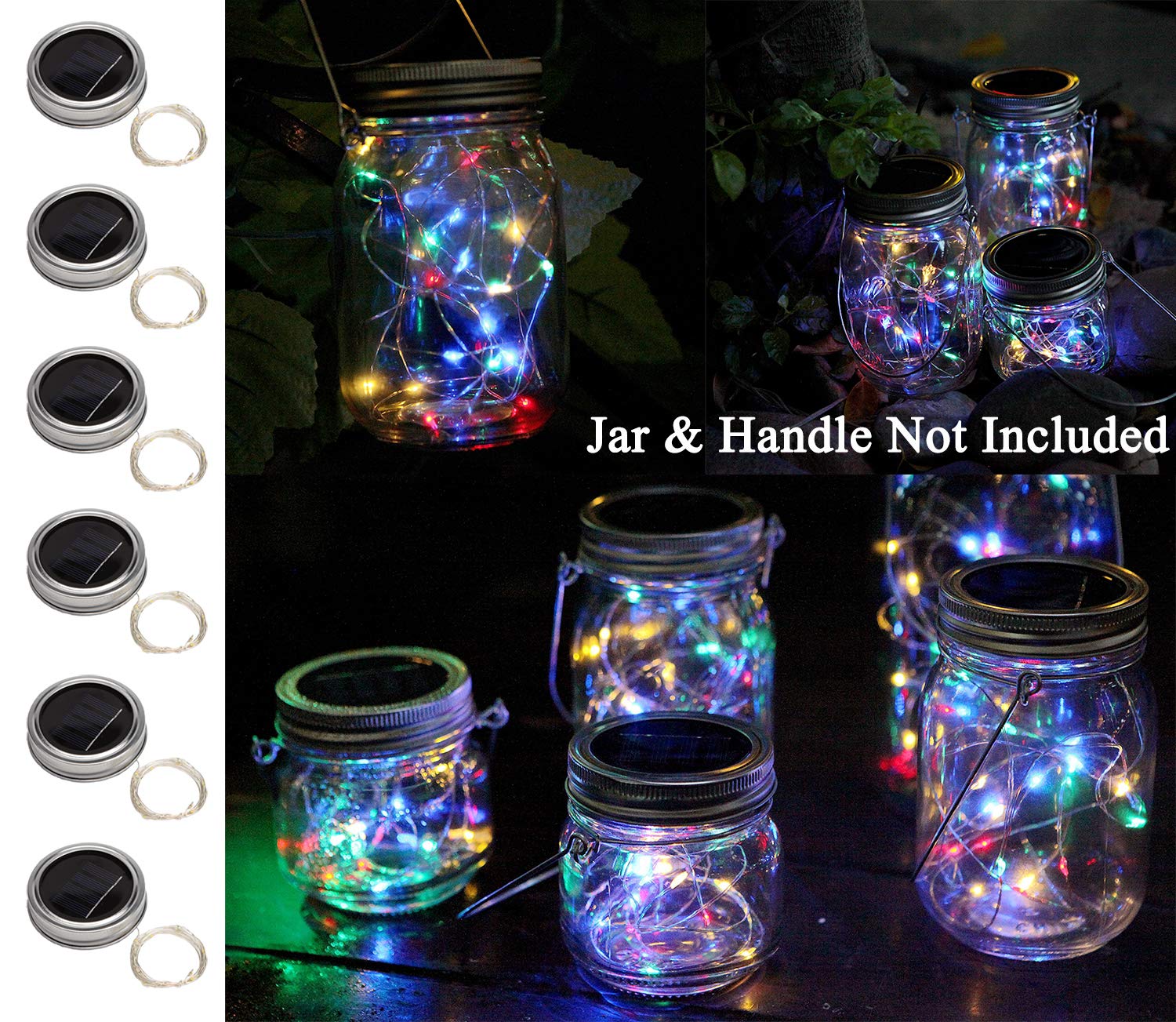 Best Mason Jar Garden Lights Solar Powered