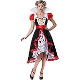 Plus Size Flirty Queen of Hearts Costume for Women