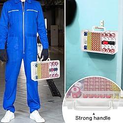 Battery Organizer Storage Case with Tester
