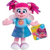Sesame Street Friends Abby Cadabby Sustainable Plush Stuffed Toy | 8-inch, Abby Cadabby, Sesame Street Friends, Holiday Stocking Stuffers, Gifts, Presents