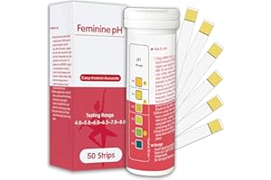 MEDIMATIC 50ct Vaginal pH Test Strips for Women, Easy to Use for Quick & Accurate Results - pH Balance Test Strips for Women to Monitor Feminine Hygiene & Detect Any Imbalances, Easy to Read Results
