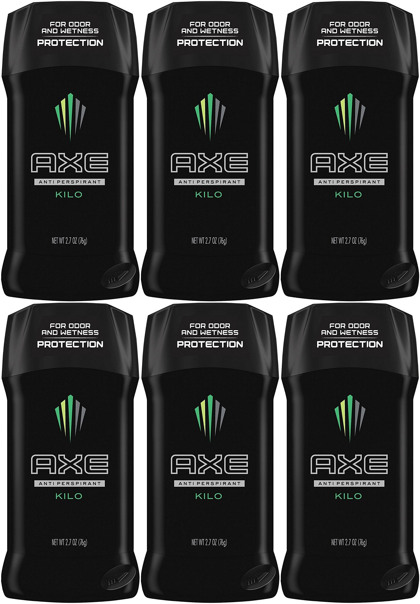 AXE Body Spray for Men, Kilo 4 oz (Pack of 6) Deodorants