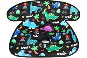 COOLBEBE Car Seat Protector for Potty Training, 11.8in Waterproof Car Seat Liner Toilet Training for Baby Infant Toddler, Sea