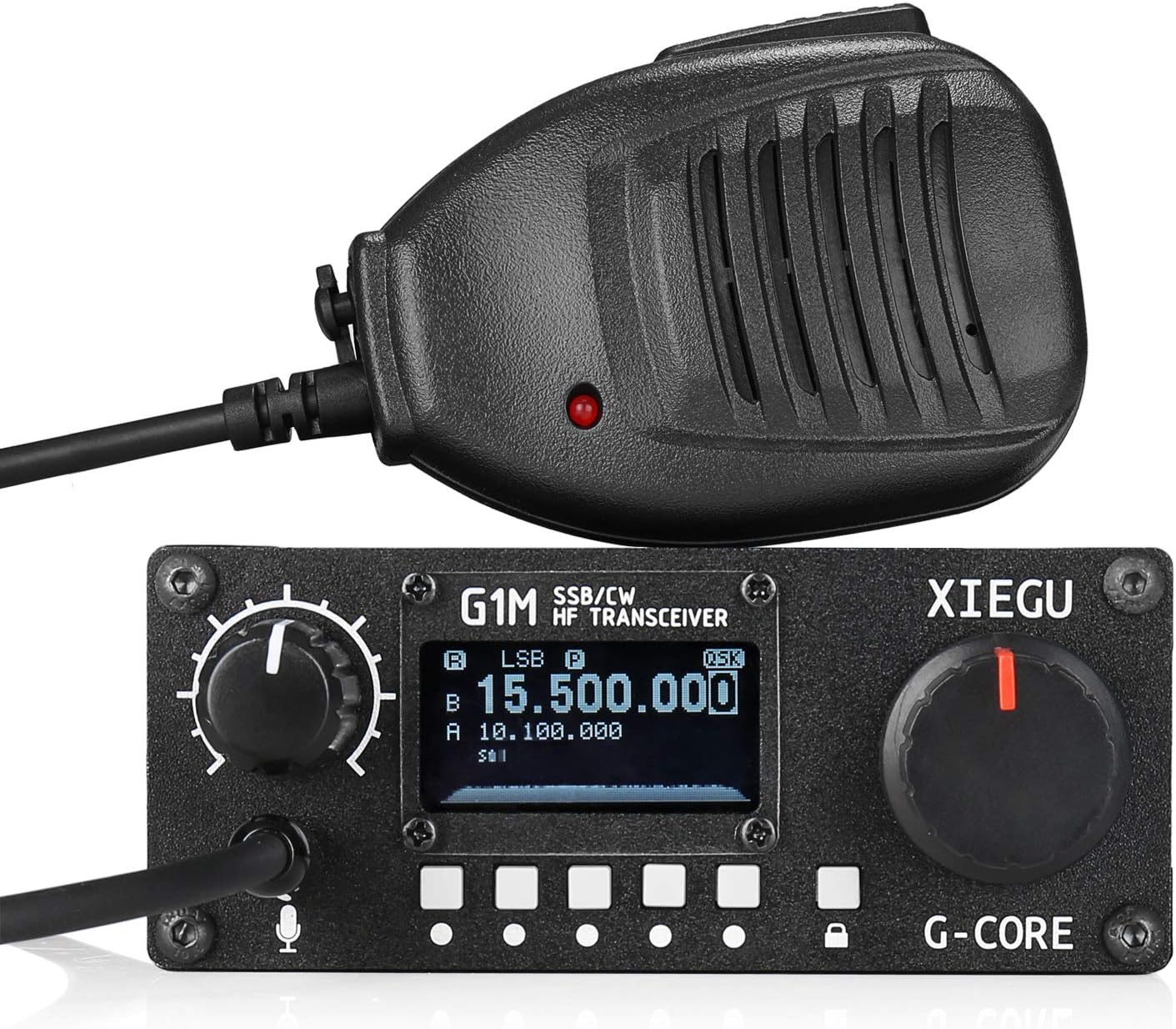 XIEGU G1M Quad Band QRP ShortWave Entry Level SSB CW AM SDR Radio HF