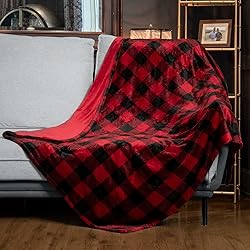 WOOMER Electric Heated Throw Blanket