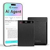 Mobvoi TicNote AI Voice Recorder w/AI Transcription & Summary, APP Control AI Note Taking Device Supports 120+ Languages for Lectures, Meetings &Calls, Dual-Mode Recording, 64GB, 2026 New Version