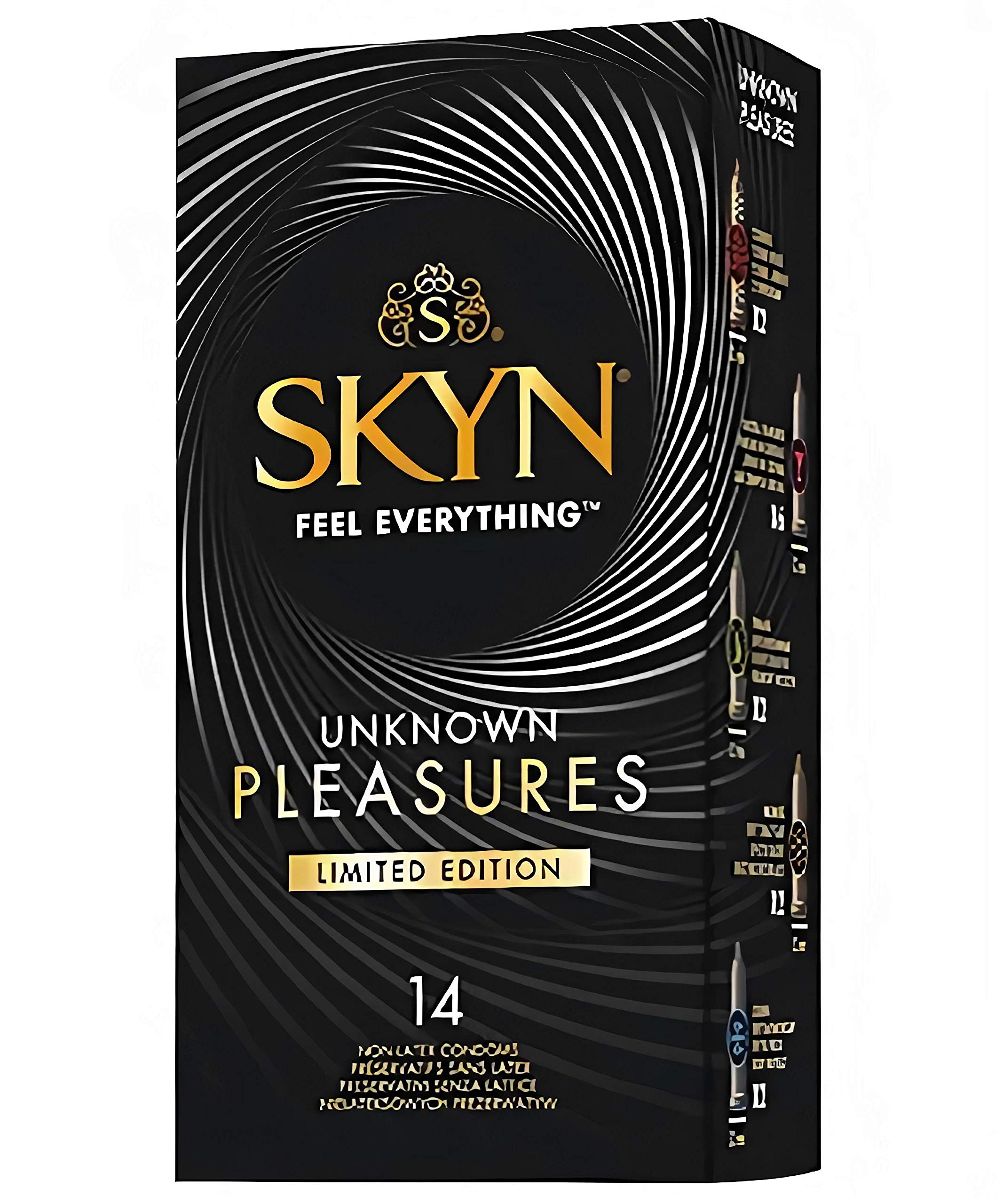 SKYN Unknown Pleasure Pack Of Non-Latex Condoms, 14-Count
