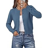 BTFBM Cardigan Sweaters for Women Cashmere Sweater Lightweight Button Down Casual Knit Shrugs Tops Early Spring Fashion