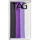 TAG Face and Body Paint - 1 Stroke Split Cake 30g - Black Iris