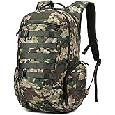 Fortune Edge 35L Tactical Backpack for Men, MOLLE Military Bug Out Bag, Waterproof Rucksack for Hiking with Hydration Port CP
