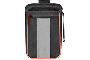 VISEMAN Archery Release Pouch Finger Tab Bag for Release Aids Storage, Quick Release Pouch Attach to Belt with Drawstring Closure