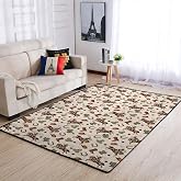 Retro Western Cowboy Nursery Area Rugs for Baby Girl Boy Cowboy Boots Hat Horse Cactus Kids Throw Mats for Bedroom Classroom Playroom Décor Wild West Desert Floor Rug Carpet 36x60inch