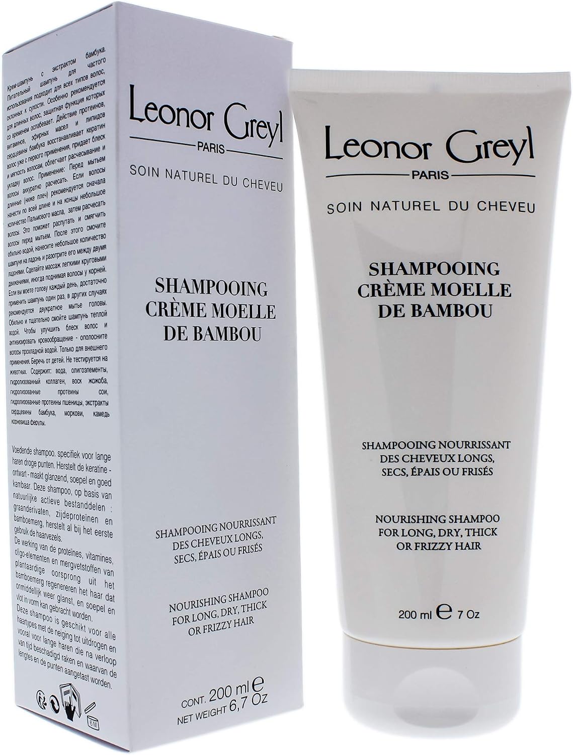 Leonor Greyl, Crème Moelle de Bambou, Hydrating Shampoo for Long Dry or Frizzy Hair, 98% Natural Ingredients, Vegan - Image 4
