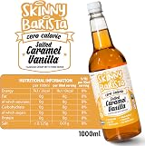 The Skinny Food Co Salted Caramel Vanilla Syrup Zero Calorie 1L view 6