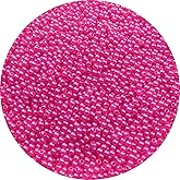 YHYPOCI 4000pcs Pearl Beads for Crafts 3mm Resin Pearl for Jewelry Making Round Bulk Pearls Beads with Hole for Necklaces Bracelets Earrings Making Jewelry Decoration(Hot Pink)