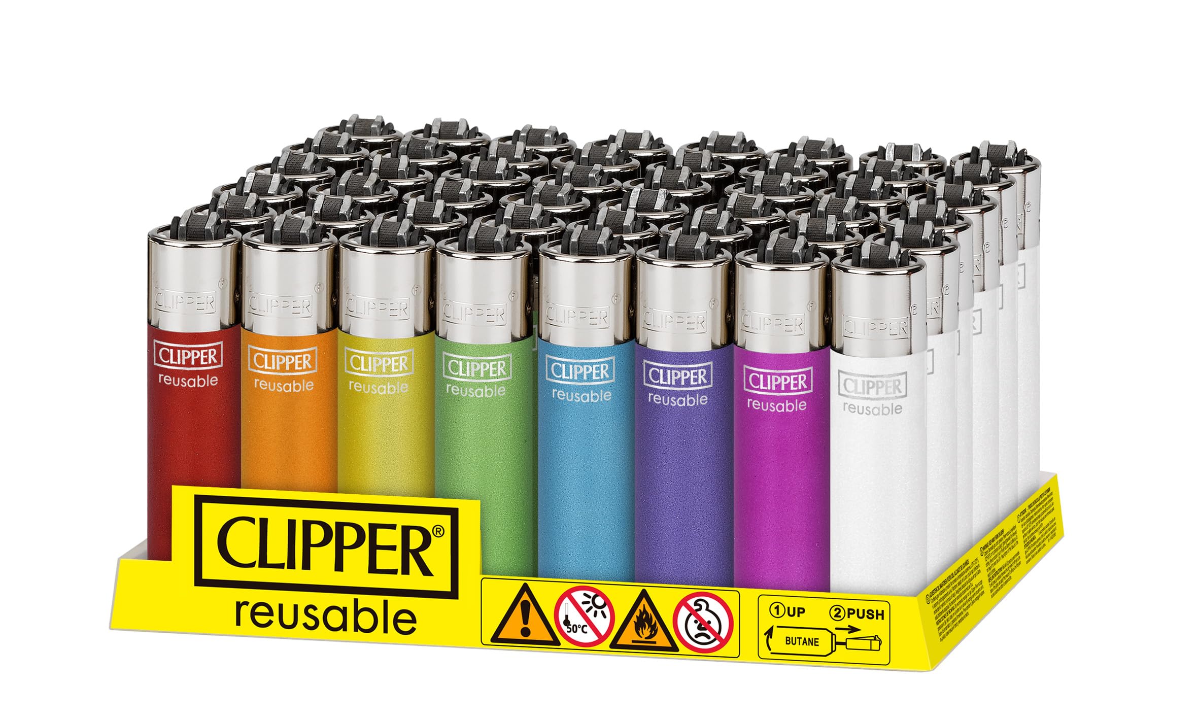 Clipper - Classic Large Reusable Lighter - Iconic